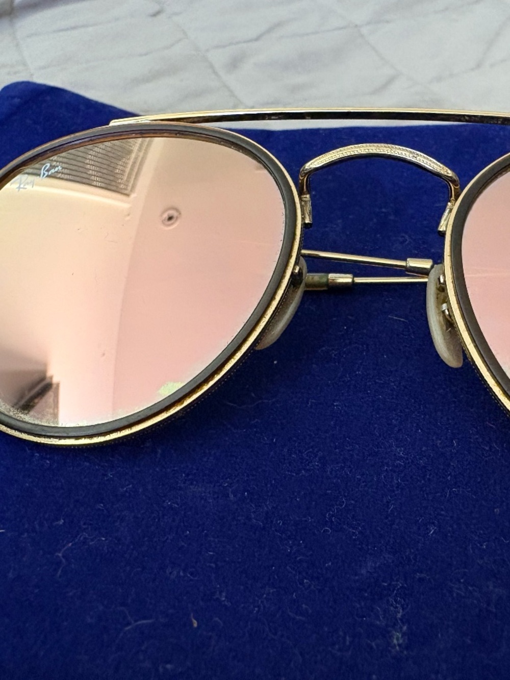 Authentic Ray-Ban Glasses – Missing One Temple Arm – Parts or Repair